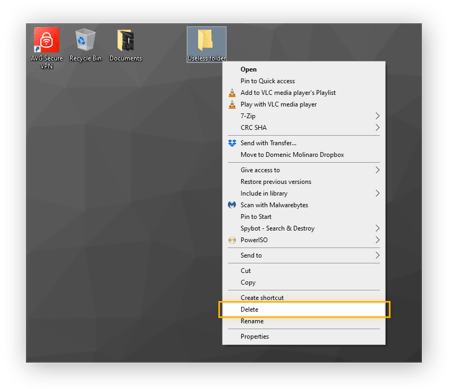 How to permanently delete files from hard drive windows 10 on sale